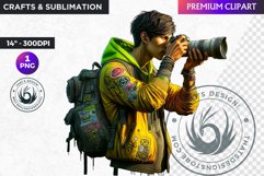 Urban Street clipart, Graffiti Clipart, Hip hop sublimation Product Image 1