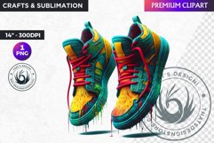 Urban Street clipart, Graffiti Clipart, Hip hop sublimation Product Image 1