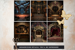 The Bone Circus Backdrops for Junk Journal and Scrapbooking Product Image 10