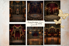 The Bone Circus Backdrops for Junk Journal and Scrapbooking Product Image 11