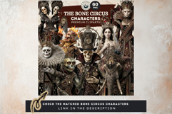 The Bone Circus Backdrops for Junk Journal and Scrapbooking Product Image 13