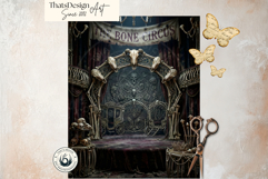The Bone Circus Backdrops for Junk Journal and Scrapbooking Product Image 3