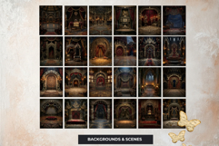 The Bone Circus Backdrops for Junk Journal and Scrapbooking Product Image 4