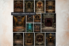 The Bone Circus Backdrops for Junk Journal and Scrapbooking Product Image 5