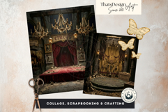 The Bone Circus Backdrops for Junk Journal and Scrapbooking Product Image 9