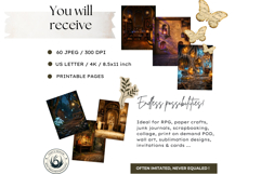 The Lantern Guild Backdrops for Scrapbooking and RPG Product Image 2