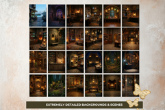 The Lantern Guild Backdrops for Scrapbooking and RPG Product Image 4
