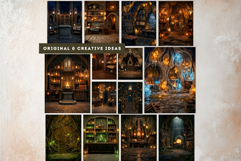 The Lantern Guild Backdrops for Scrapbooking and RPG Product Image 5