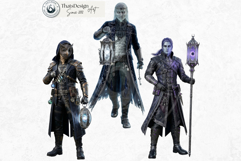 The Lantern Guild Clipart, Alchemy Fantasy Characters PNG Product Image 7