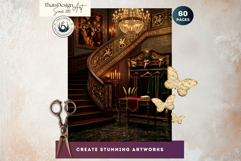 Velvet Mascarade Backdrops and Baroque Fantasy Interiors Product Image 7