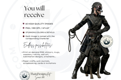 Velvet Mascarade Clipart for Junk Journals and Sublimation Product Image 2