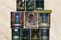 The Vernal Rebirth Dark Fantasy Clipart and Backgrounds Product Image 12