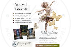 The Vernal Rebirth Dark Fantasy Clipart and Backgrounds Product Image 2