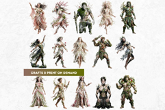 The Vernal Rebirth Dark Fantasy Clipart and Backgrounds Product Image 7