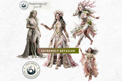 The Vernal Rebirth Dark Fantasy Clipart and Backgrounds Product Image 9