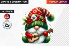 Christmas Gnome Clipart, Gnome png, christmas clipart,winter Product Image 1