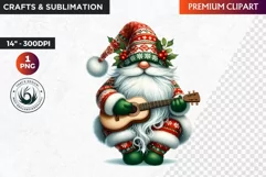 Christmas Gnome Clipart, gnomes png christmas clipart,winter Product Image 1