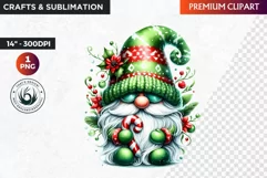 Christmas Clipart, gnome png,gnome clipart,gnome sublimation Product Image 1