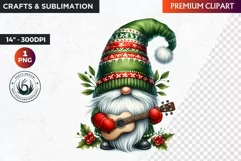 Christmas Clipart, gnome png,gnome clipart,gnome sublimation Product Image 1