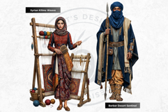 Historical figures clipart set, rulers, scholars, inventors Product Image 14