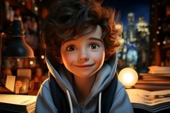3D Character Child Boy Translator with relevant environment Product Image 1