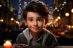 3D Character Child Boy Translator with relevant environment Product Image 1