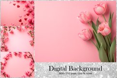 Heart Valentines Background Love Wallpaper Blank Backdrop_60 Product Image 1