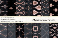 Arabesque Tiles Digital Papers Product Image 1