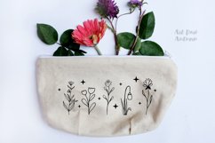 3 Wildflowers designs svg, Floral svg, Wildflower svg Product Image 5