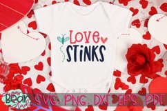 Love Stinks - An Anti Valentine SVG Product Image 1