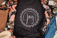 Life filled with Joy svg, Positive quote, DIY Joy shirt svg Product Image 2
