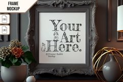 Frame Smart Mockup PSD &amp; JPG Template Graphic Product Image 1