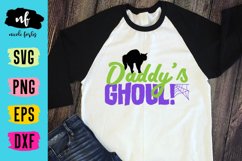 Daddy's Ghoul Halloween SVG Cut File Product Image 1