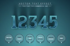 Blue Titan - Editable Text Effect, Font Style Product Image 4