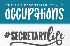 Secretary life svg - a secretary svg file for crafters Product Image 3