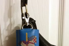ITH Carousel Horse Hand Sanitizer Holder- Snap Tab 5x7 Hoop Product Image 4