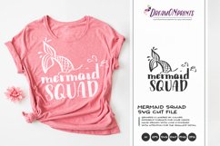 Mermaid Squad SVG | Mermaid SVG Cut File Product Image 1