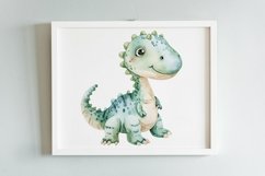 Watercolor Cute Carnotaurus Dinosaur Cartoon Product Image 2