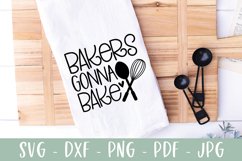 Bakers Gonna Bake SVG | Baking Kitchen SVG | Dish Towel SVG Product Image 1