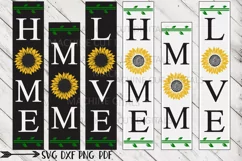 Mom Love Home sunflower Mothers Day signs svg cutting file Product Image 1