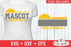 Volleyball SVG | Volleyball Template 0029 | Shirt Design Product Image 1