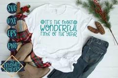 It's the Most Wonderful Time of the Year - a Christmas SVG Product Image 1