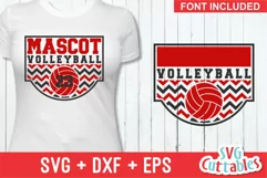 Volleyball SVG | Volleyball Template 0032 | Shirt Design Product Image 1