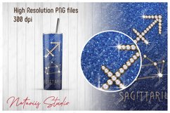 Sagittarius Zodiac Sign with Constellation 20oz SKINNY TUMBL Product Image 2