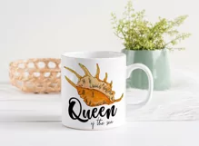Queen of the Sea Sublimation | Seashell Sublimation | Summer Product Image 2
