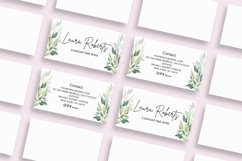 Watercolor greenery DIY Printable Product Image 4