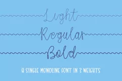 Gone Fishing - a fishing line font - Free Font Of The Week Product Image 9