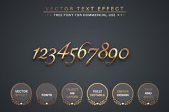 Golden - Editable Text Effect, Font Style Product Image 5