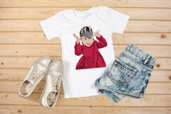 Dressed Up Kid Vector Illustration Product Image 5