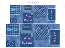 Mug Sublimation Denim Bundle | Denim Pattern Clipart Product Image 3